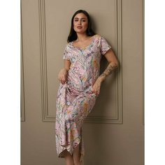Платье BUY-TEX.RU женское вечернее, размер 46, розовый