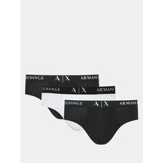 Трусы Armani Exchange, комплект из 3 шт., размер L, мультиколор