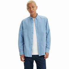 Рубашка Levis Men Authentic Button Down Shirt, размер S, cиний Levis®