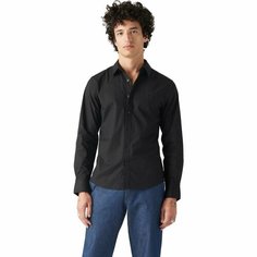Рубашка Levis Men Battery Housemark Slim Fit Shirt, размер L, черный Levis®