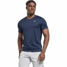 Футболка Reebok Training Tech T-Shirt, 1 шт., размер XS, blue