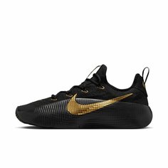 Кроссовки NIKE LeBron TR 1, полнота F, размер 9 US, черный/желтый