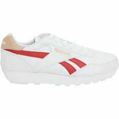 Кроссовки Reebok Rewind Run, полнота F (EU)/ на среднюю стопу, размер 9,5 US, белый/бежевый/красный