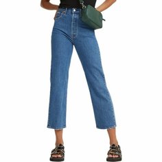 Джинсы мом Levis, размер 28/29, темно-синий Levis®