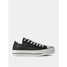 Кеды Converse Chuck Taylor Leather Low, размер 38 EU, black/white