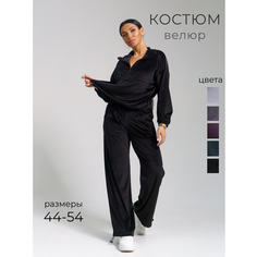 Костюм спортивный TexGood костюм мира, размер 44, черный