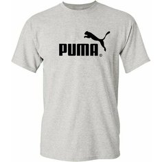 Футболка PUMA, размер M, серый 1