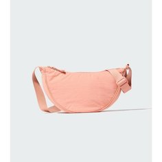 Сумка кросс-боди Uniqlo, фактура гладкая, темно-розовый