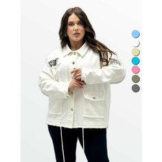 Куртка джинсовая Tango Plus, размер 70, белый