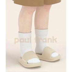 Шлёпанцы Paul Frank детские шлепанцы, размер 26-27, молочный