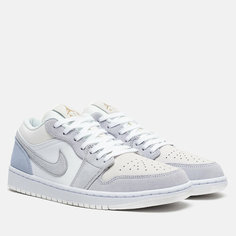 Кроссовки Jordan Air Jordan 1 Low "Paris", размер 41, белый/серый