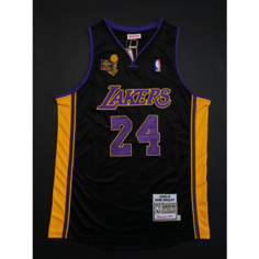 Майка Mitchell & Ness, 1 шт., размер M, черный мрамор
