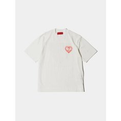 Футболка Red September Heart White, размер XS/S, белый