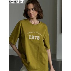 Футболка EMBERENS, размер 40-48, зеленый