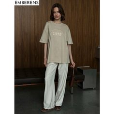 Футболка EMBERENS, размер 40-48, бежевый
