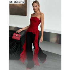 Топ EMBERENS, размер M, красный