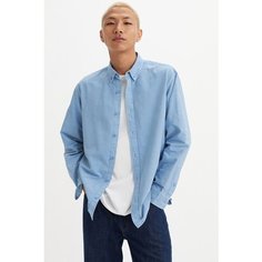 Рубашка Levis Men Authentic Button Down Shirt, размер M, голубой 2 Levis®