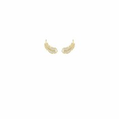 Серьги пусеты SWAROVSKI, кристаллы Swarovski, размер 15 мм, золотой