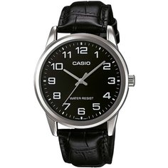 Наручные часы CASIO, черный, серебряный