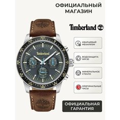 Наручные часы Timberland, черный, серебряный, коричневый