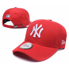 Бейсболка NEW ERA для взрослых и детей, размер OneSize, красный 04236