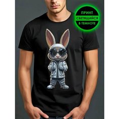 Футболка Romax Tex, размер 46, черный