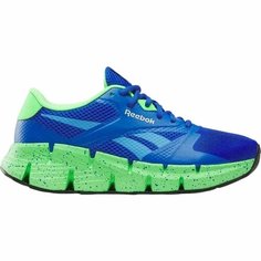 Кроссовки Reebok Zig Dynamica 5, полнота F, размер 7 US, голубой/зеленый