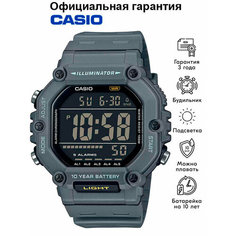 Наручные часы CASIO Collection, черный, серый
