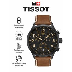 Наручные часы TISSOT T-Sport, черный/коричневый