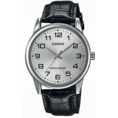Наручные часы CASIO, черный, серебряный
