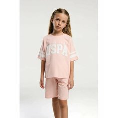 Комплект одежды U.S. POLO ASSN., размер 4-5, пудровый