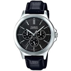 Наручные часы CASIO Collection, черный, серебряный