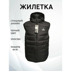 Жилет, размер S, черный Нет бренда
