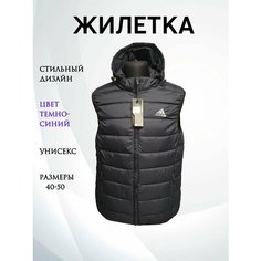 Жилет, размер L, синий Нет бренда