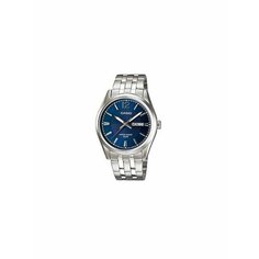 Наручные часы CASIO Collection, синий, серый, серебряный