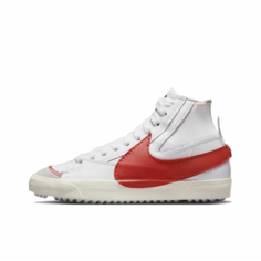 Кроссовки NIKE Blazer Low `77 Jumbo, полнота D, размер 42.5 EU, белый-красный