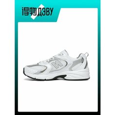 Кроссовки New Balance 530, полнота D, размер 44 EU, white silver metallic