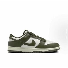 Кроссовки NIKE Dunk Low Cargo Khaki, полнота D, размер 8.5 US, хаки/зеленый