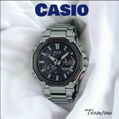 Наручные часы CASIO G-Shock, серебряный, черный