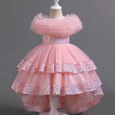 Платье, размер 140, розовый Max Garment