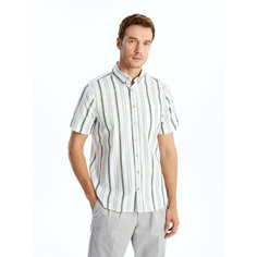 Рубашка LC Waikiki, размер S, green striped