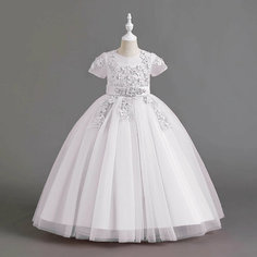Платье, размер 130, белый Max Garment