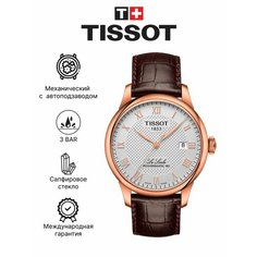 Наручные часы TISSOT, коричневый/серебристый