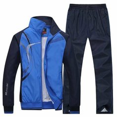 Костюм спортивный , размер 2XL, blue Нет бренда