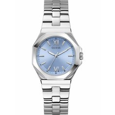 Наручные часы GUESS, серебристый