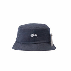 Панама Stussy Stock Bucket Hat для мужчин и женщин, размер S/M, navy
