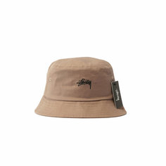 Панама Stussy Stock Bucket Hat для мужчин и женщин, размер L/XL, taupe