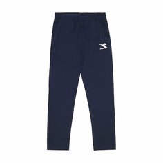 Брюки спортивные Diadora, размер S, темно-синий, темно-синий