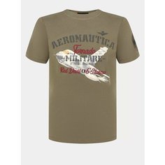 Футболка Aeronautica Militare, размер M, хаки