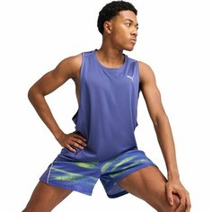 Майка спортивная PUMA VELOCITY Running Tank Men, размер XL, cиний